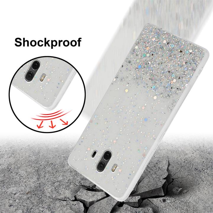 Productafbeelding Cadorabo TPU hoes fonkelende glitters (Huawei Nova 2i)