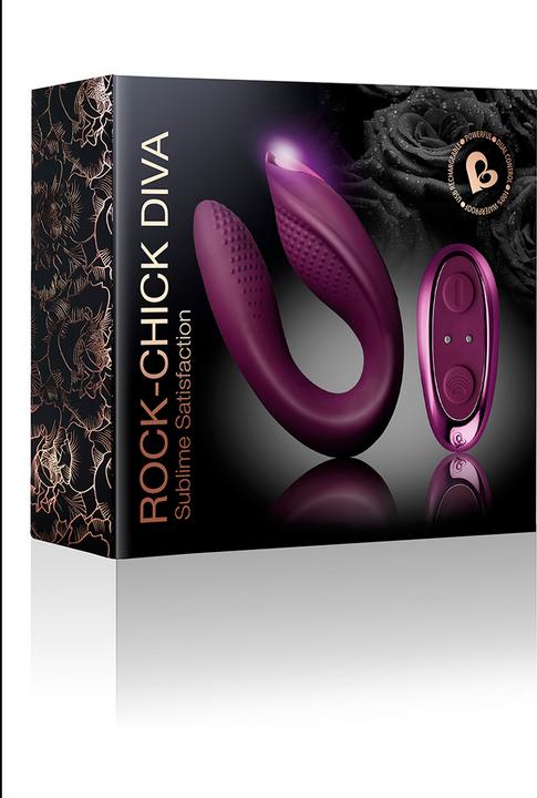 Image du produit Rocks-Off RocksOff Chick Diva GPunkt und KlitorisVibrator mit Fernbedienung