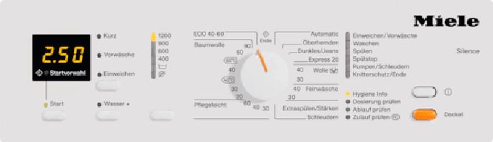 Image du produit Miele WW 650 WCS (6 kg, Vers le bas)
