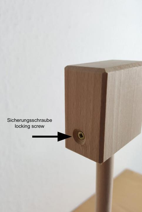 Produktbild Niermann Stand By Niermann Mobilehalter XL Natur Made in Germany