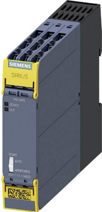 Actual product image Siemens Safety relay,3NO 1NC,24Vac/dc
