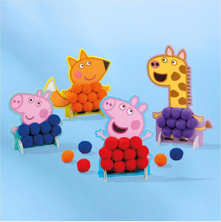Actual product image Totum Peppa Pig Pom Pom Paste