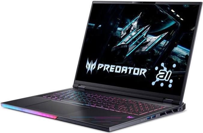 Produktbild Acer Predator Helios 18 AI RTX 5080 (17.99", Intel Core Ultra 9 275HX, 64 GB, 4000 GB, DE)