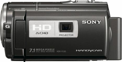 Actual product image Sony HDR-PJ30V, FullHD, DualFlash, projector, GPS, 12xzoom,32GB (2.65 Mpx, 12 x)