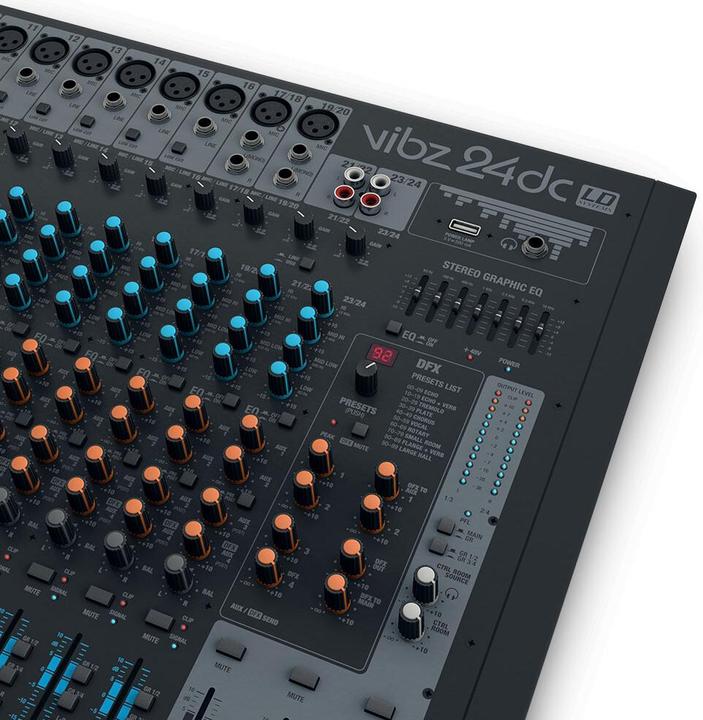 Immagine prodotto LD Systems Console di missaggio VIBZ 24 DC a 24 canali (Mixer da studio e live)