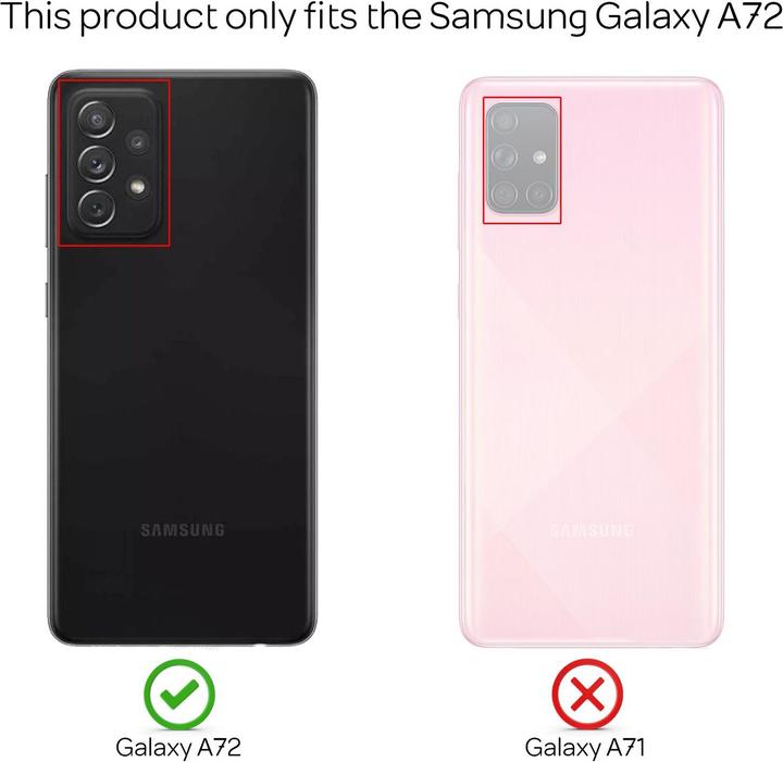Produktbild Nalia Glitzer Handyhülle (Samsung Galaxy A72)
