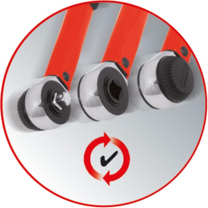 Produktbild KS Tools 1/2 ERGOTORQUE 40-200 Drehmomentschlüssel-Satz 5-tlg (1/2", 40 Nm, 200 Nm)