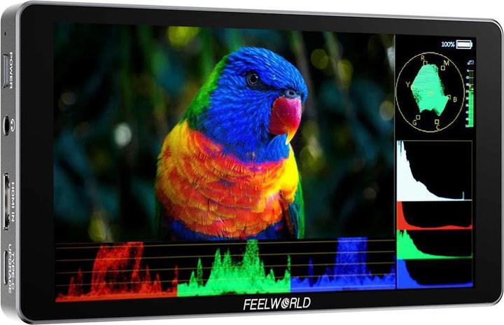 Actual product image Feelworld P6XL 6" Monitor With Built in battery (6")