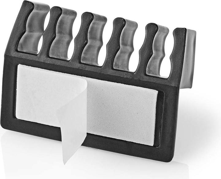 Produktbild Nedis Kabelmanagement Haken und Schlaufen Click and Go 2 Stück max. Kabeldicke: 5 mm Silikon 60 mm S (0.06 m)
