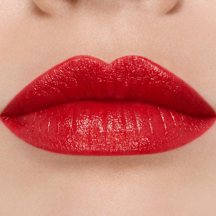 Actual product image Givenchy Red Forbidden Satin Lipstick 14 Redlight 3.4g (14 Redlight)