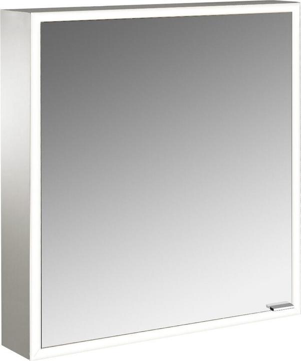 Produktbild Emco prime Facelift Lichtspiegelschrank, 600 mm, 1 Tür, Anschlag links, mit verspiegelten Seitenwä