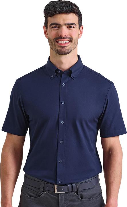 Immagine prodotto Premier Supreme Camicia Formale Oxford Maniche Corte Uomo (4XL)