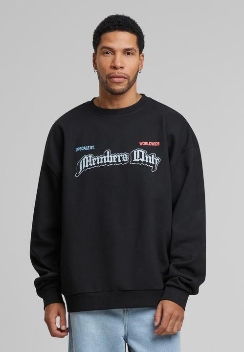 Actual product image Urban Classics Upscale Only Members Oversize Crewneck - 179337 (L)