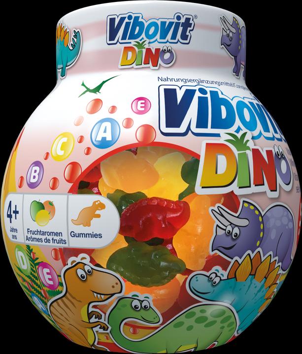 Actual product image ViboVit Dino (50 Piece, Gummies, 275 g)