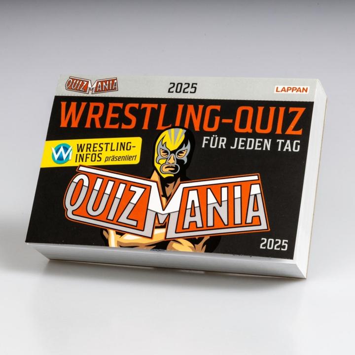 Produktbild QuizMania - Das Wrestling-Quiz für jeden Tag 2025 (Deutsch)