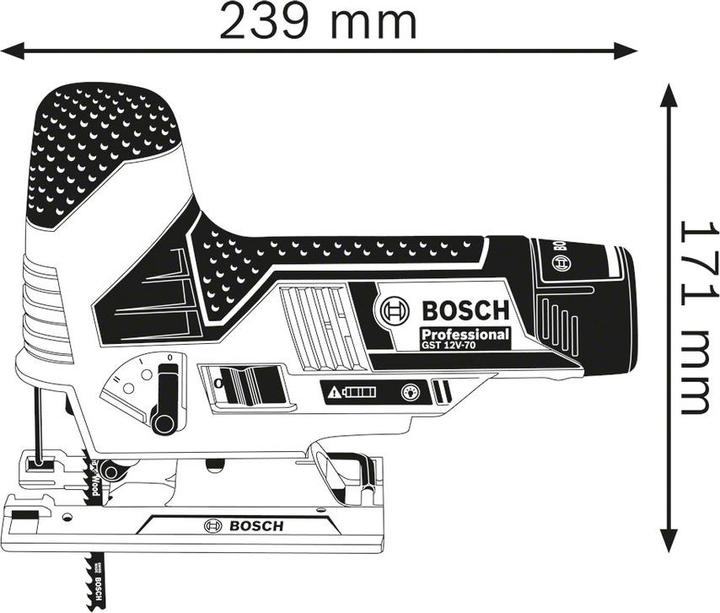 Actual product image Bosch Professional Gst 12v-70