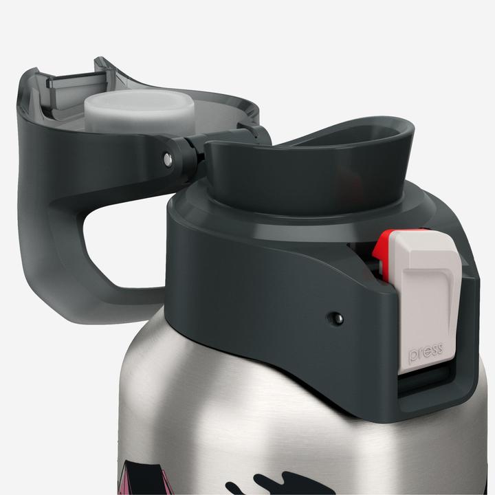 Image du produit Quechua Gourde 900 isotherme inox 0,5L bouchon à ouverture rapide pour la randonnée (0.50 l)