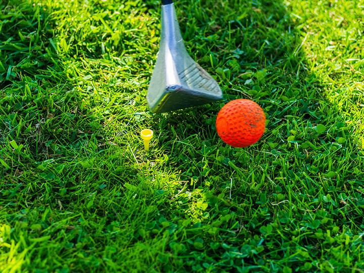 Image du produit Smartbox Loisirs et sport en famille : partie de Swing golf et Footgolf pour 4 personnes (4 pers.)