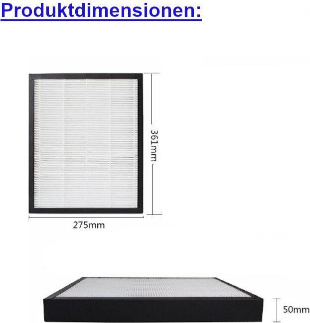Produktbild Hermex alternativer HEPA-Filter FY2422 für Philips Luftreiniger (1 x)