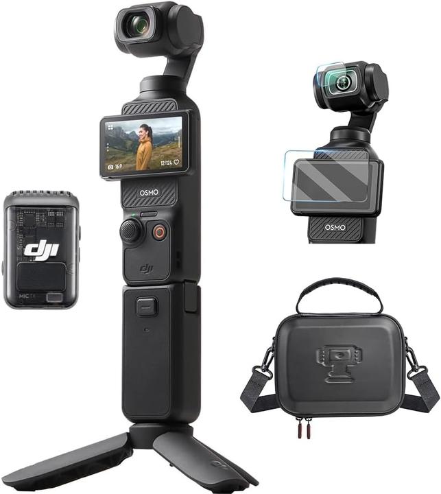 Actual product image DJI Osmo Pocket 3 Kreativ Bundle mit 4K Vlog Kamera (120p)