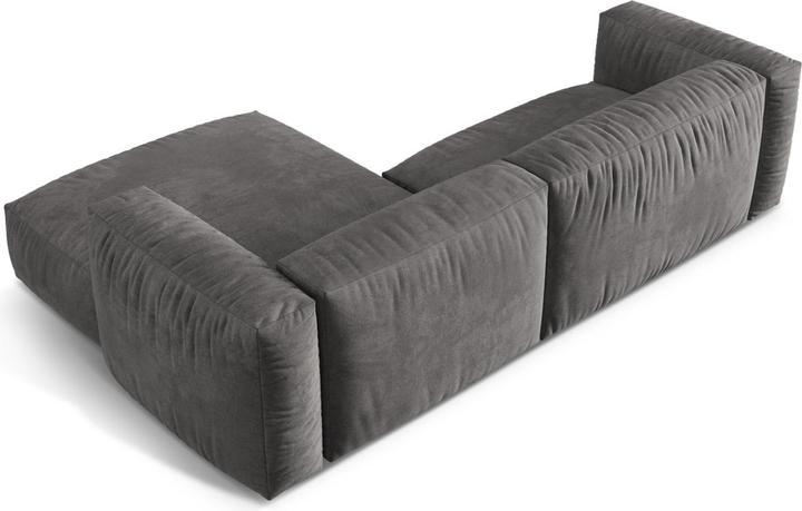 Actual product image Micadoni Modular Right Corner Sofa, "Martina", 2 Seats, 283x176x75 Made in Europe (Corner sofa)
