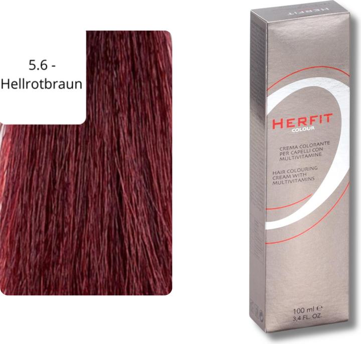 Actual product image XanitaliaPro Hair Colour With Vitamins (5.6 - Light red brown)