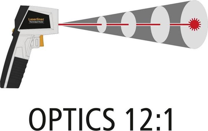 Produktbild Laserliner ThermoSpot Pocket Infrarot-Thermometer