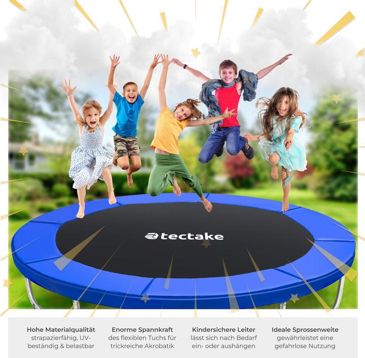 Actual product image tectake Trampoline Garfunky (366 cm)