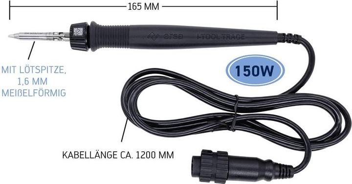 Actual product image i-TOOL TRACE soldering iron 24V 150W