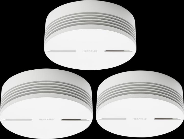 Immagine prodotto Netatmo Slimme Rookmelder (10 anni) 3-Pack