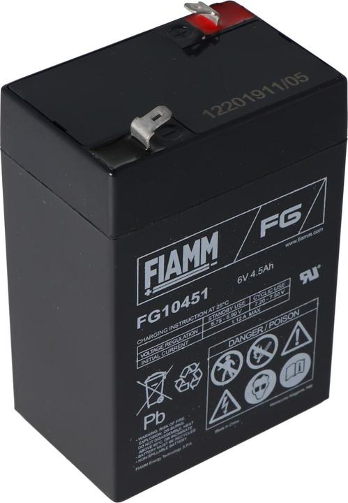 Immagine prodotto Fiamm Akku für Peg Perego Fahrzeuge 6 Volt (6 V, 4.50 Ah)