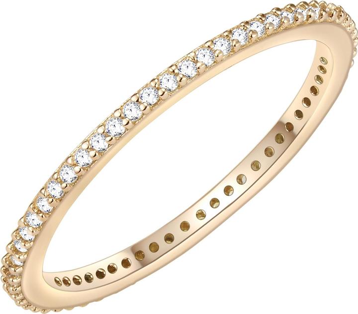 Immagine prodotto Glanzstücke München Donna Argento Cubico Zirconia Oro Giallo - 6096 (50, 925 Argento)