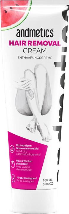 Actual product image Andmetics - Hair Removal Cream Women (100 ml, 1 x, 100 g)