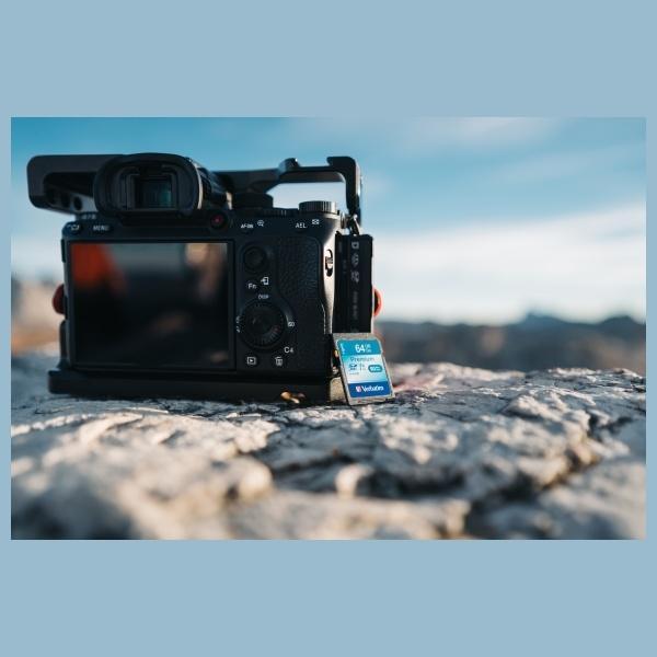 Actual product image Verbatim SDXC Card Class 10 Premium (64 GB, SDXC, U1, UHS-I)