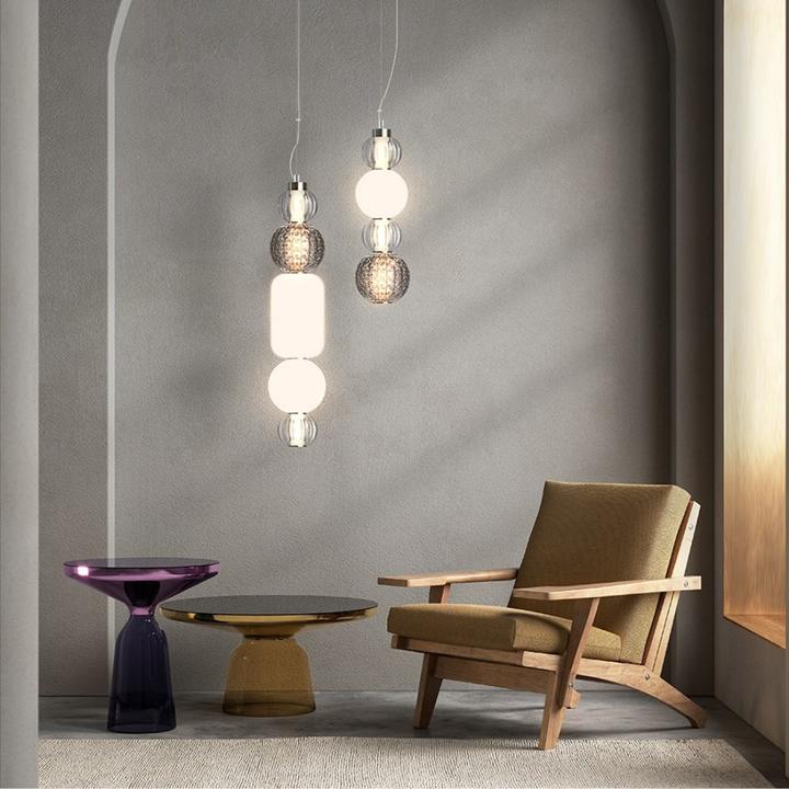 Productafbeelding Maytoni Kraag LED Hanglamp, Hanglamp 17W Chroom Glas (950 lm)