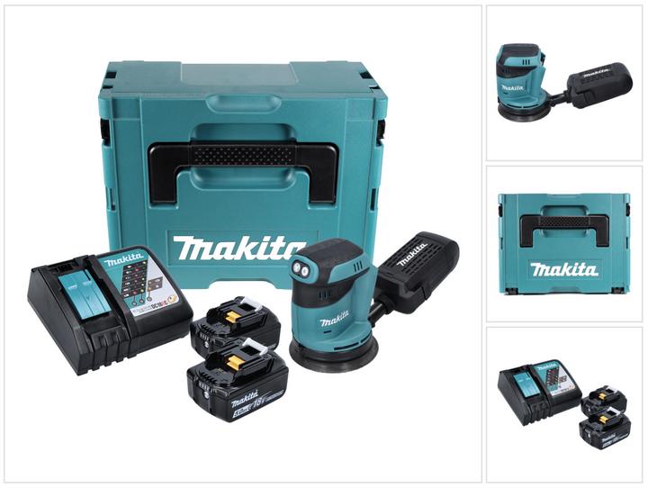 Actual product image Makita DBO180RTJ (Eccentric grinder, 180 W)