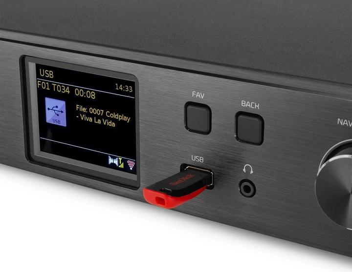 Immagine prodotto DAB Internet radio Brescia (DAB, FM, Web radio, Bluetooth, WiFi)
