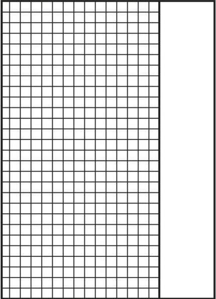 Actual product image Oxford Exercise book, A4, ruling 26 (A4, Checked, Hardcover)
