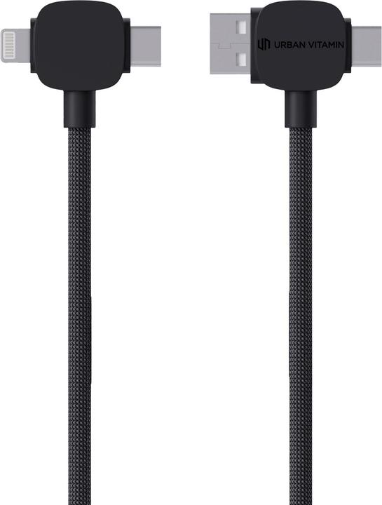 Actual product image Urban Vitamin Stockton RPET Mobile Phone Charging Cable (1.25 m, 65 W)