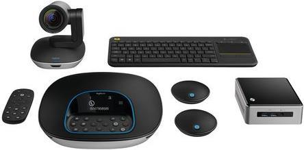Produktbild Logitech Kit Group inkl. NUC i5+K400 CH