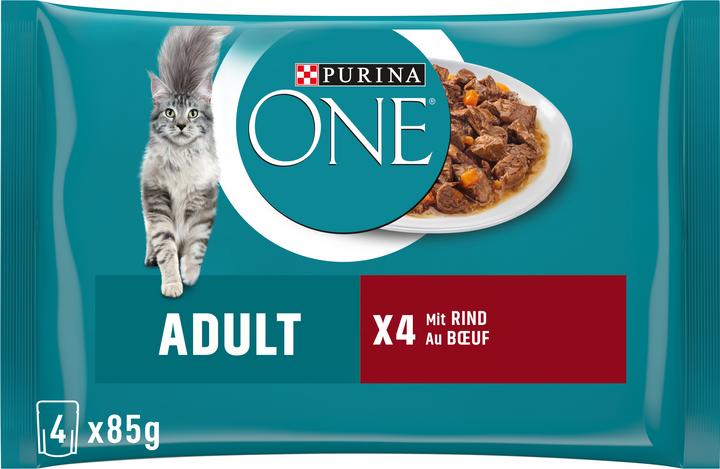Produktbild Purina ONE Adult (Adult, 4 Stk., 360 g)