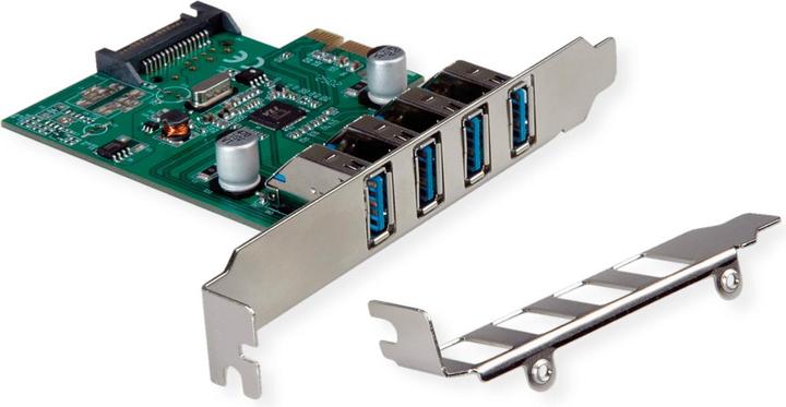Immagine prodotto Value Scheda PCI Express, USB 3.2 Gen 1, 4 porte