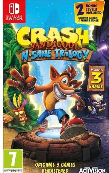 Actual product image Activision Crash Bandicoot N. Sane Trilogy (Switch, Switch Lite, Switch OLED, EN)