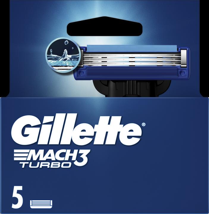 Gillette Venus Gillette - Replacement Gillette Mach3 Turbo 3D head - Variant: 5 ks (5 x)