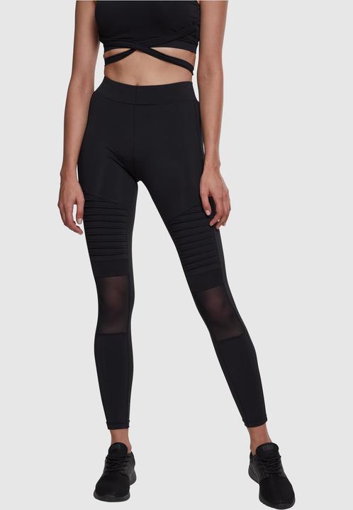 Actual product image Urban Classics Ladies Tech Mesh Biker Leggings (M)
