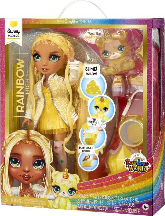 Produktbild MGA Rainbow High Classic Rainbow Fashion Sunny