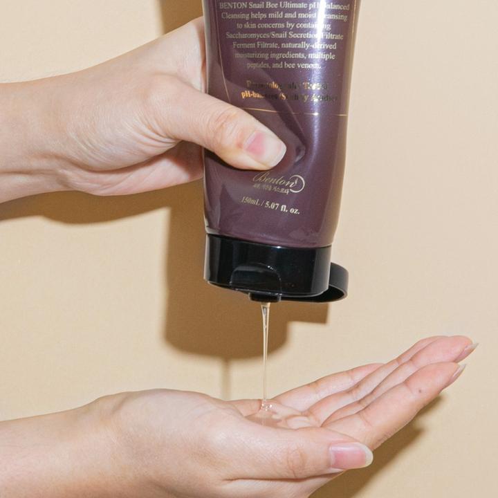 Immagine prodotto Benton L'ape lumaca per la pulizia definitiva a ph bilanciato (Schiuma, 150 ml)