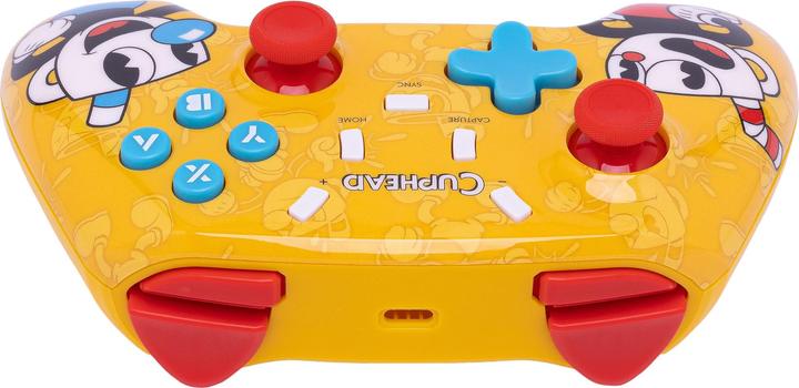 Actual product image Qubick Cuphead Wireless Gamepad for Nintendo Switch (Switch OLED, Switch Lite, Switch)
