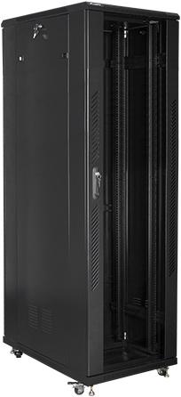 Produktbild Lanberg FF01-8042-12B Rack 42U Freistehendes Gestell (42 HE, 19 Zoll Rack)