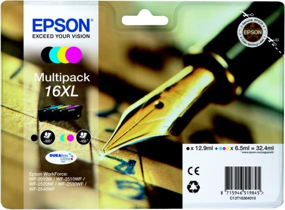 Image du produit Epson Encre/16XL Pen et Crossword CMYK (M, CF, C, Y)
